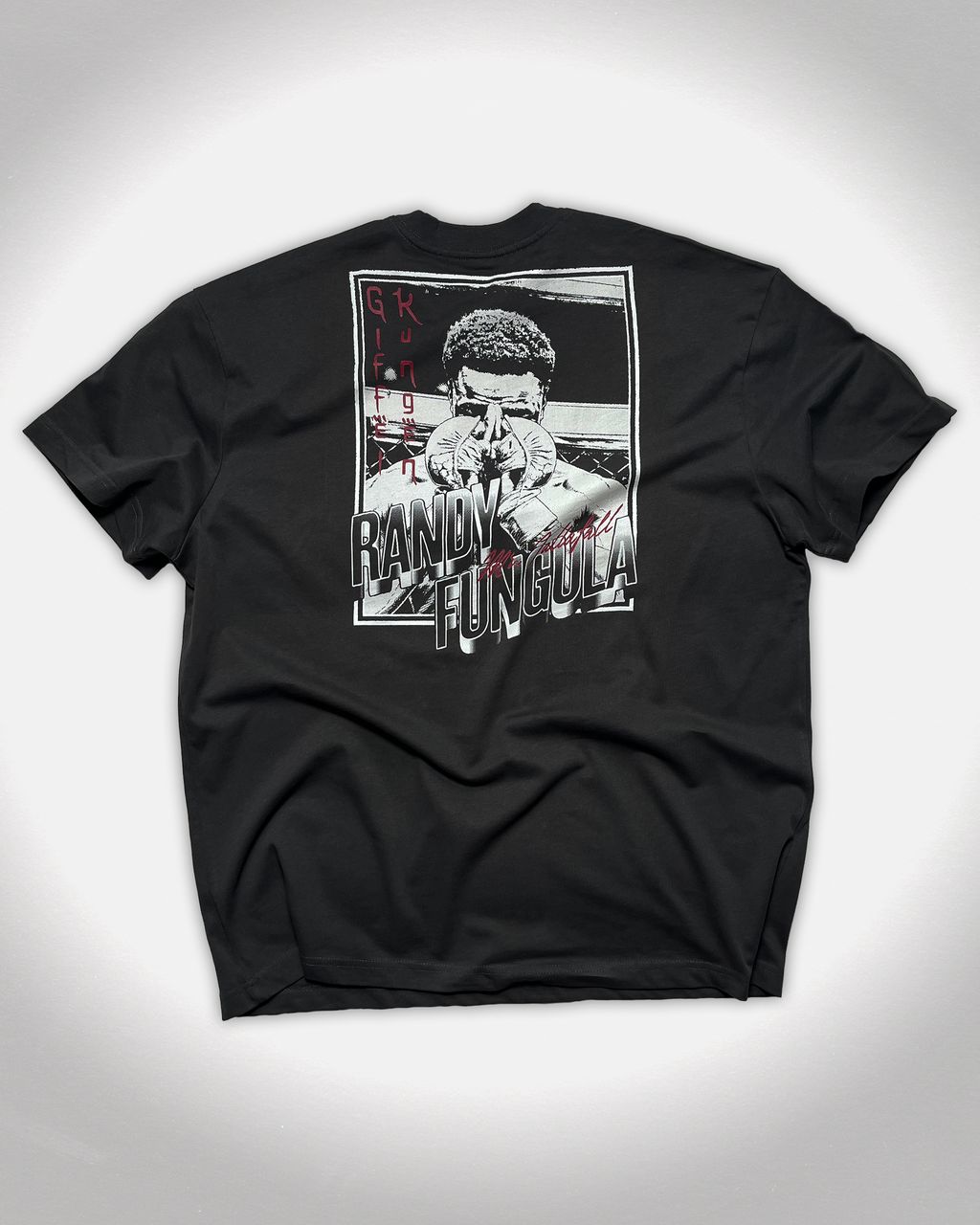 Ringside x Randy - Giffel Kungen Tee, Vintage Black