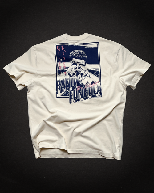 Ringside x Randy - Giffel Kungen Tee, Vintage White