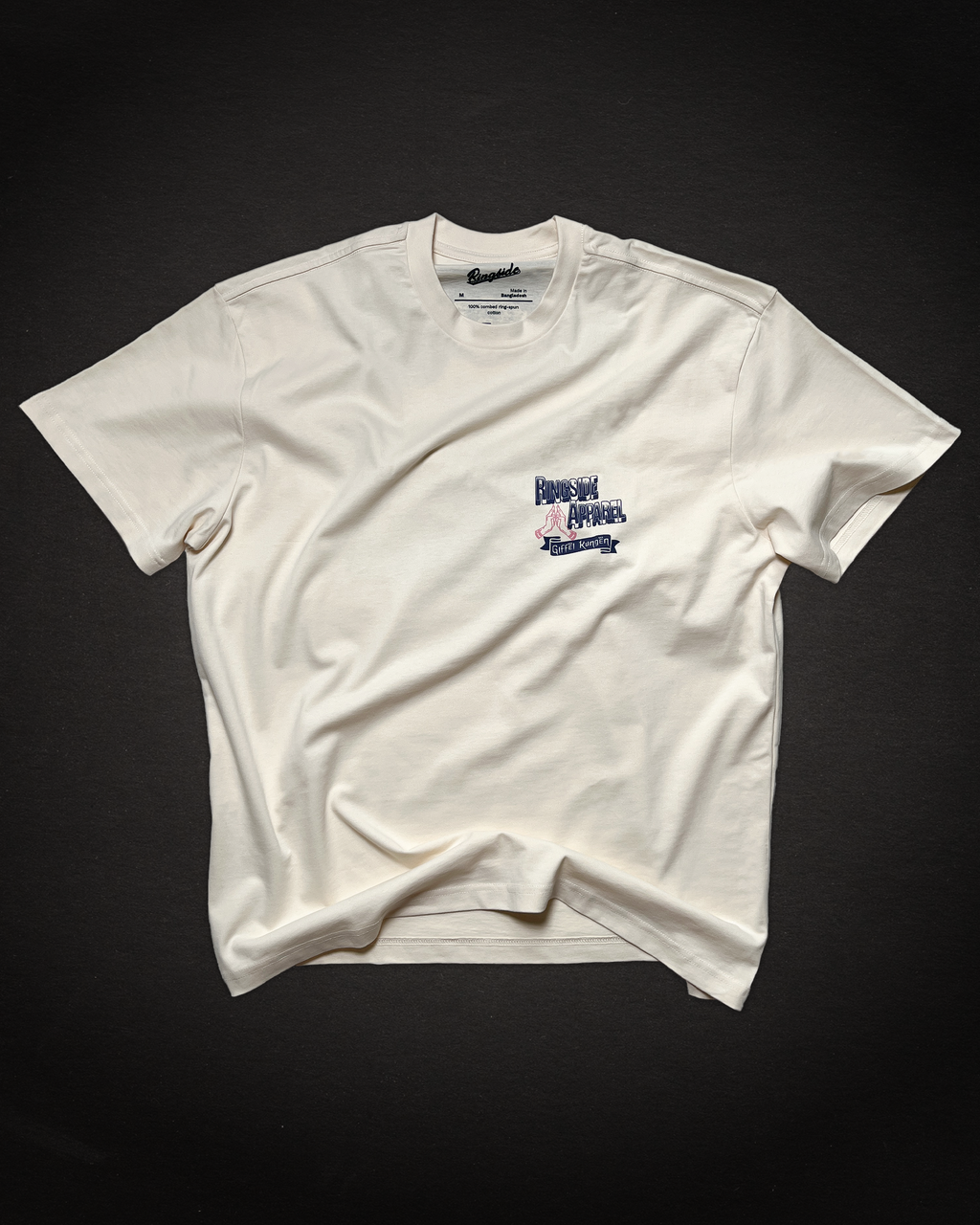 Ringside x Randy - Giffel Kungen Tee, Vintage White
