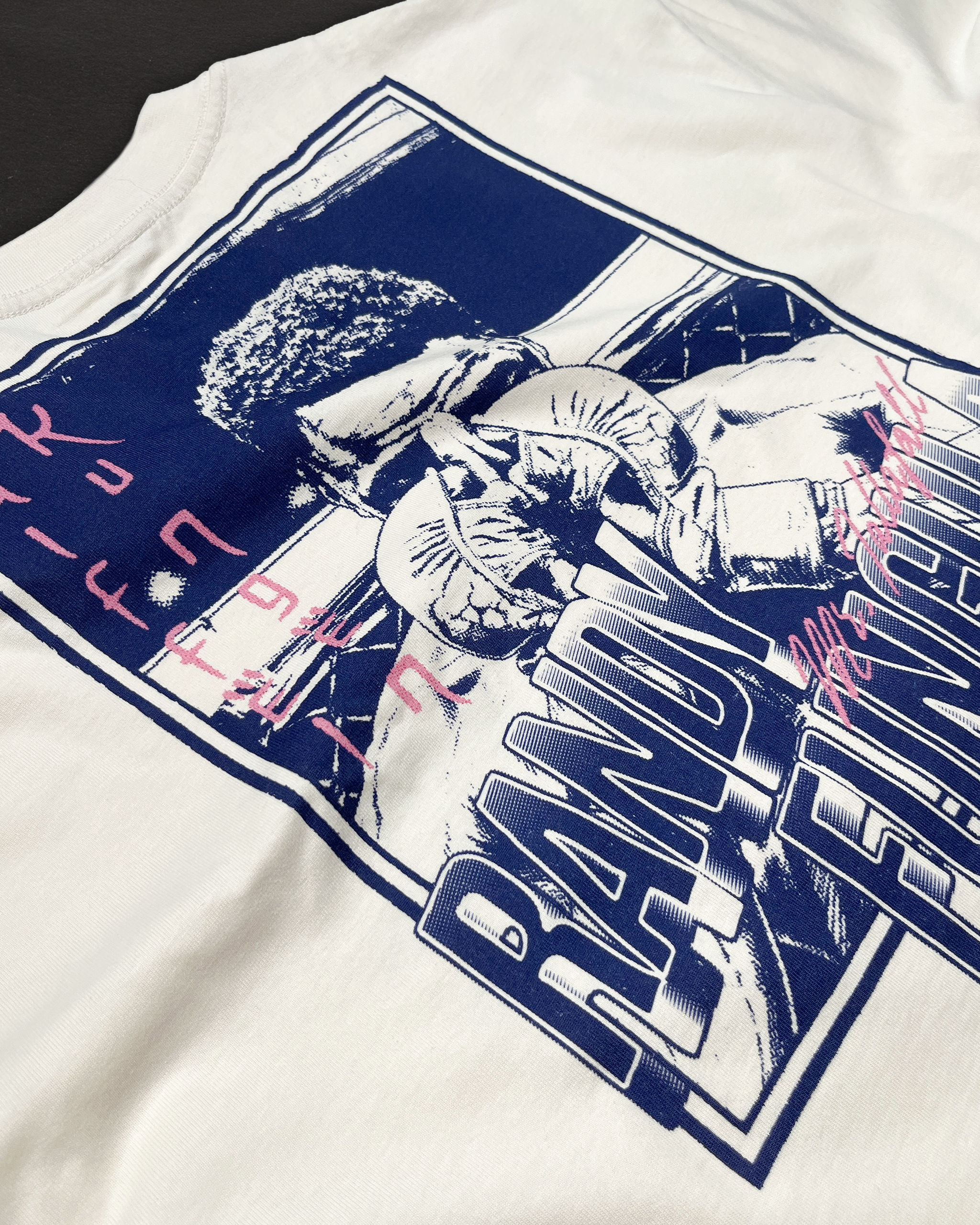 Ringside x Randy - Giffel Kungen Tee, Vintage White