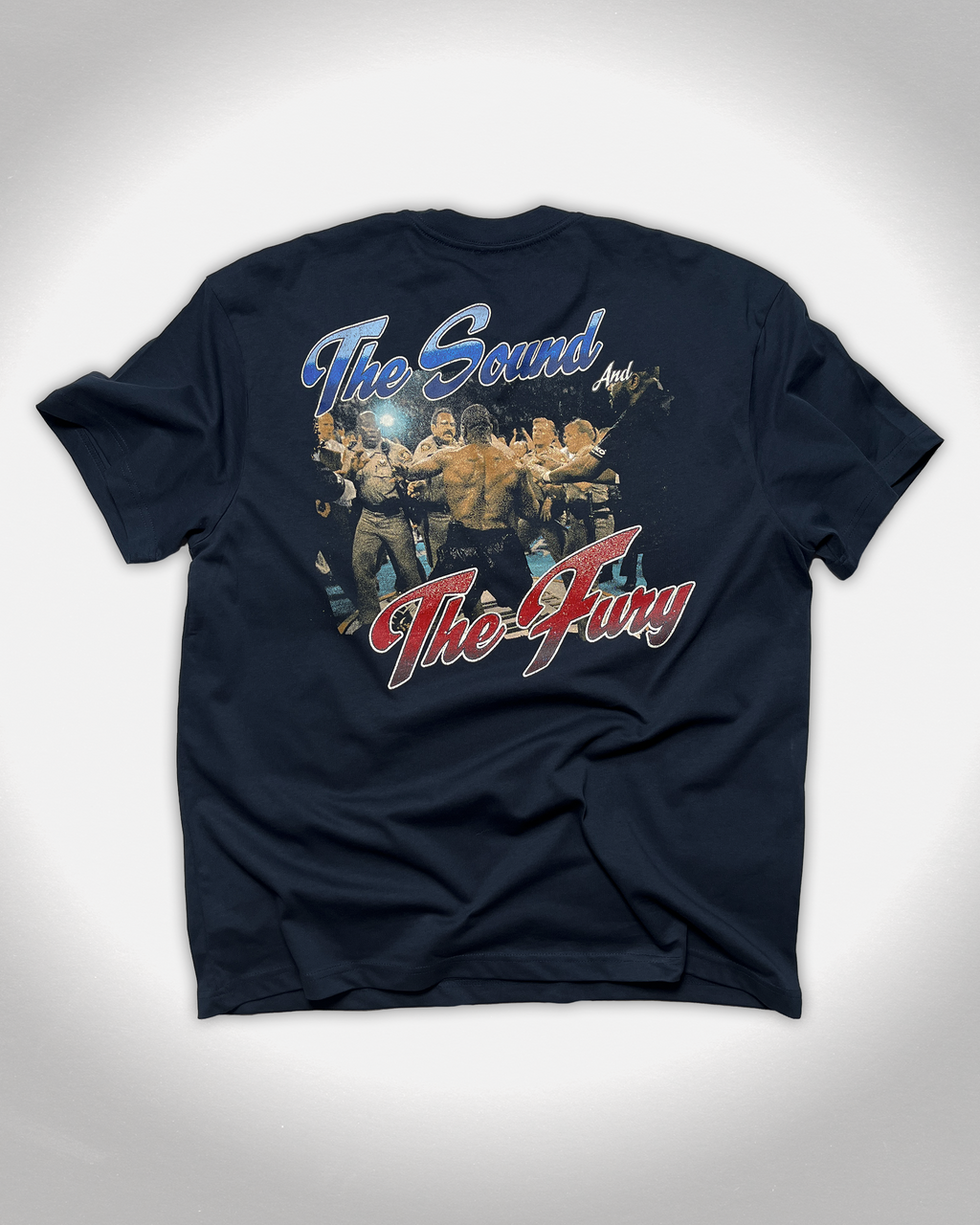 Ringside - The Sound And The Fury Tee, Navy Blue