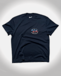 Ringside - The Sound And The Fury Tee, Navy Blue
